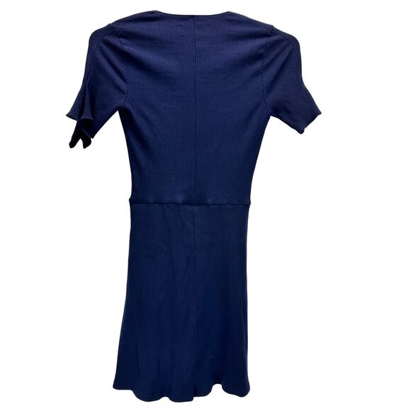 Reformation Sara Dress Blue Knit XS - Picture 3 of 13